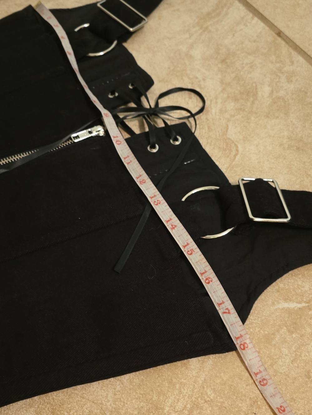 Forest Ink Black Dolly Corset XL Like New - Picture 4 of 7